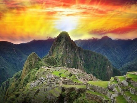 machu picchu sunrise