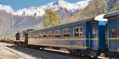 train to Machu Picchu