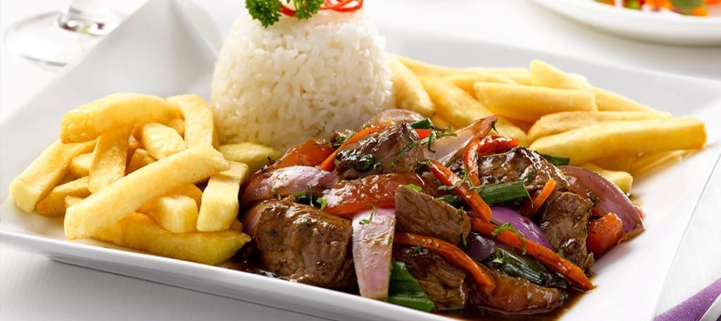 Peruvian lomo saltado