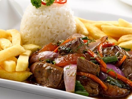 Peruvian lomo saltado