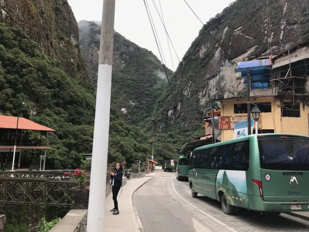 Machu Picchu bus
