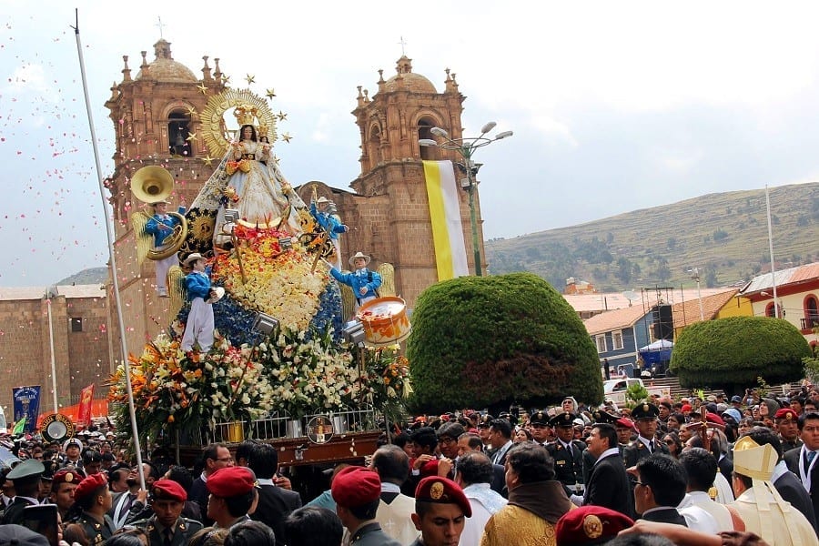 Celebrating The Candelaria Festival in Puno