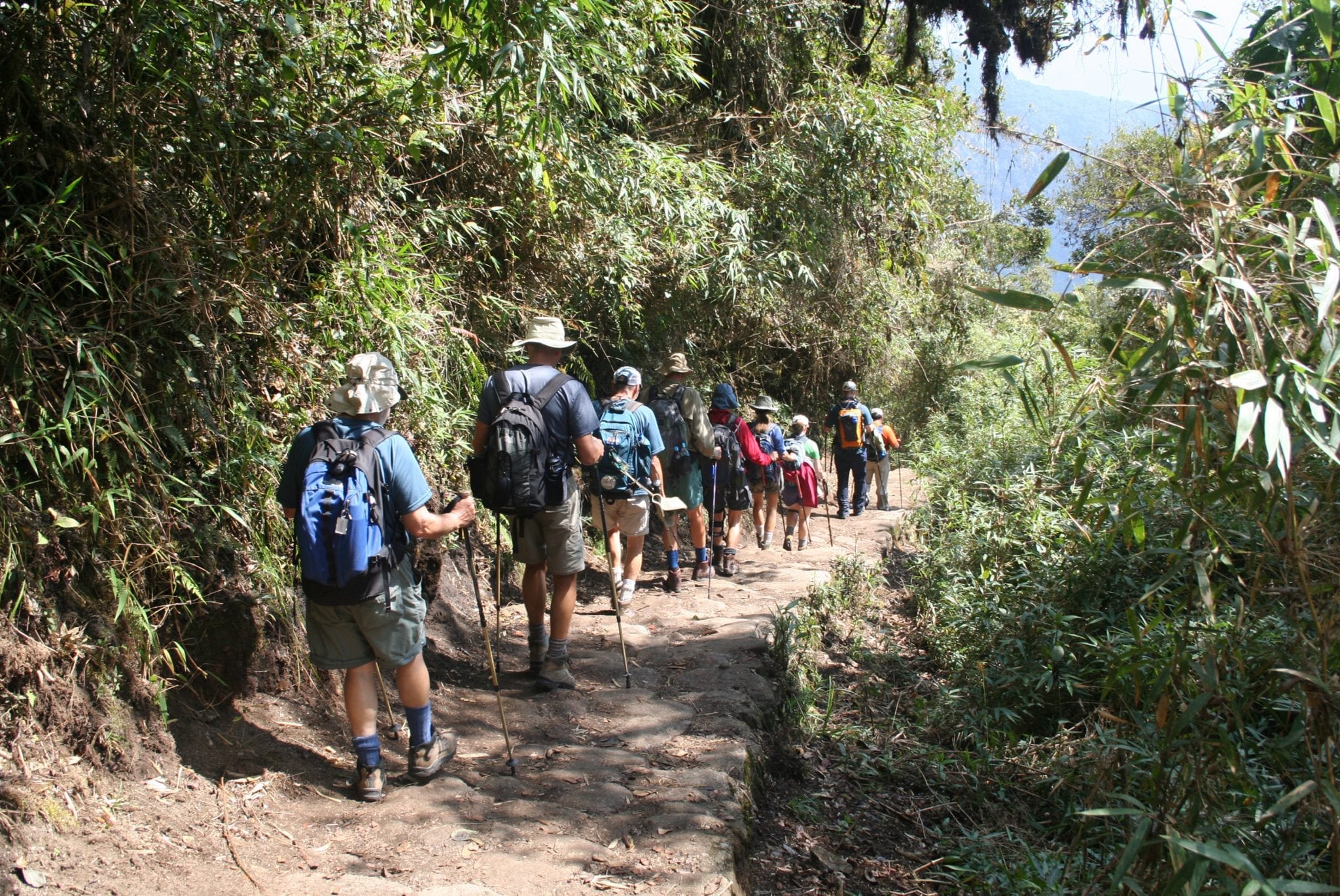 Porters for the Inca Trail to Machu Picchu