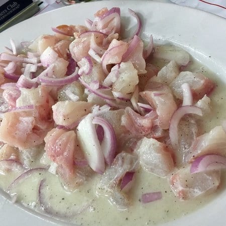 Ceviche from Chez Wong