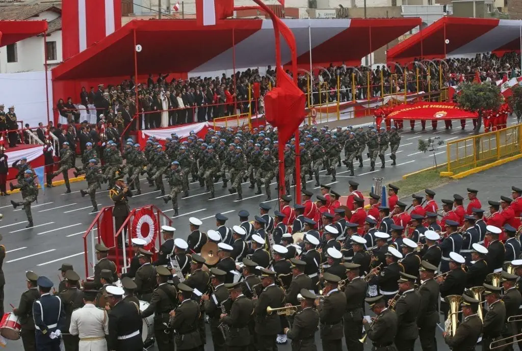 The Peruvian Military Parade