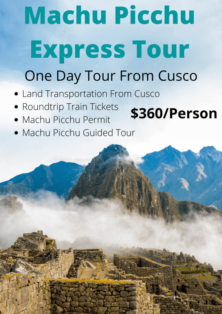 Express Machu Picchu Group Tour
