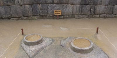 Water Mirrors in Machu Picchu