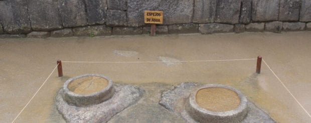 Water Mirrors in Machu Picchu