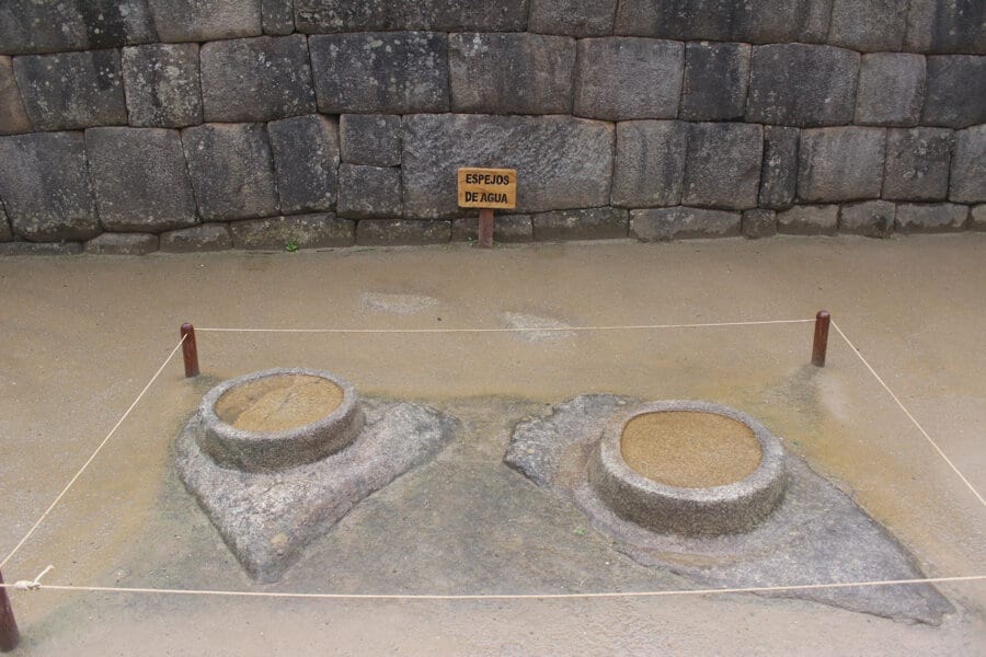 Water Mirrors in Machu Picchu