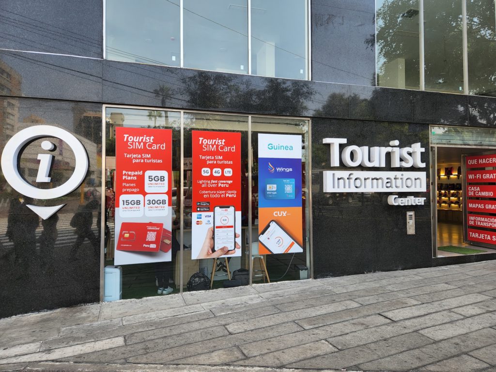 tourist information center Miraflores
