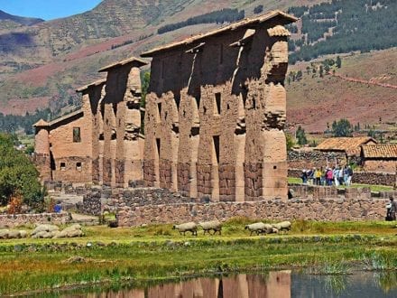 Raqchi and the temple of Wiracocha