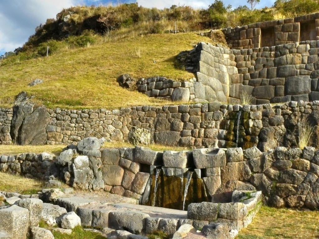 Tambomachay ruins peru Machu Picchu