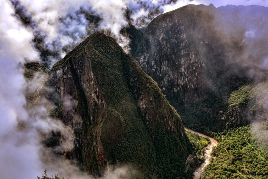 peru cloud forest Machu Picchu