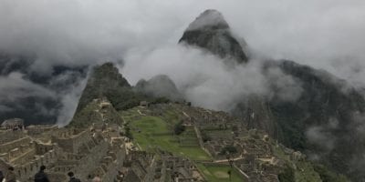 Machu Picchu Elevation 7800 feet