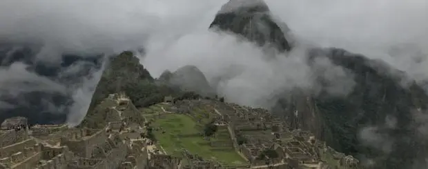 Machu Picchu Elevation 7800 feet