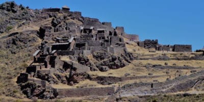 Pisac ruins peru