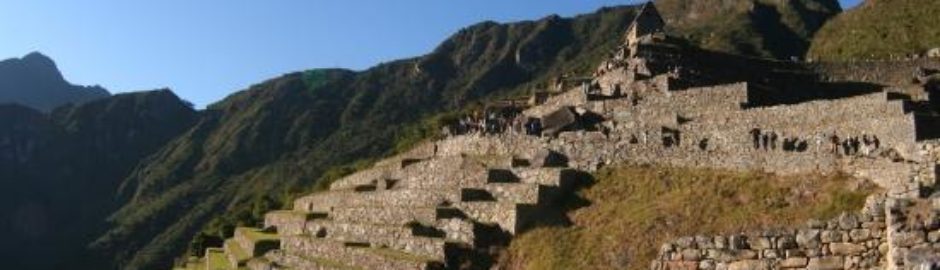 Paucarcancha ruins Peru