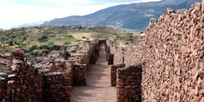 The Pikillaqta ruins in Peru