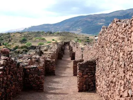 The Pikillaqta ruins in Peru