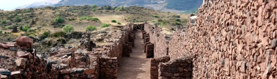 The Pikillaqta ruins in Peru