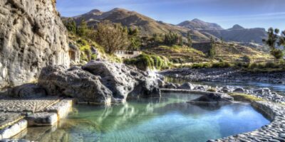 The Pacchanta hot springs near Cusco