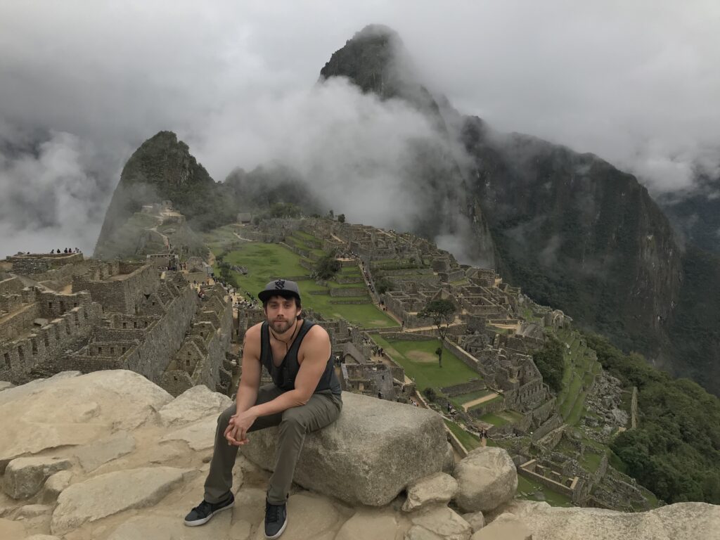 Spending time in Machu Picchu