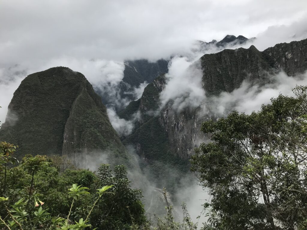 Machu Picchu In The Clouds