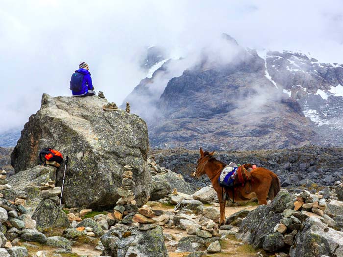 Hiking in Peru