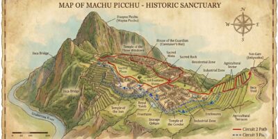 machu picchu circuit 2 vs circuit 3